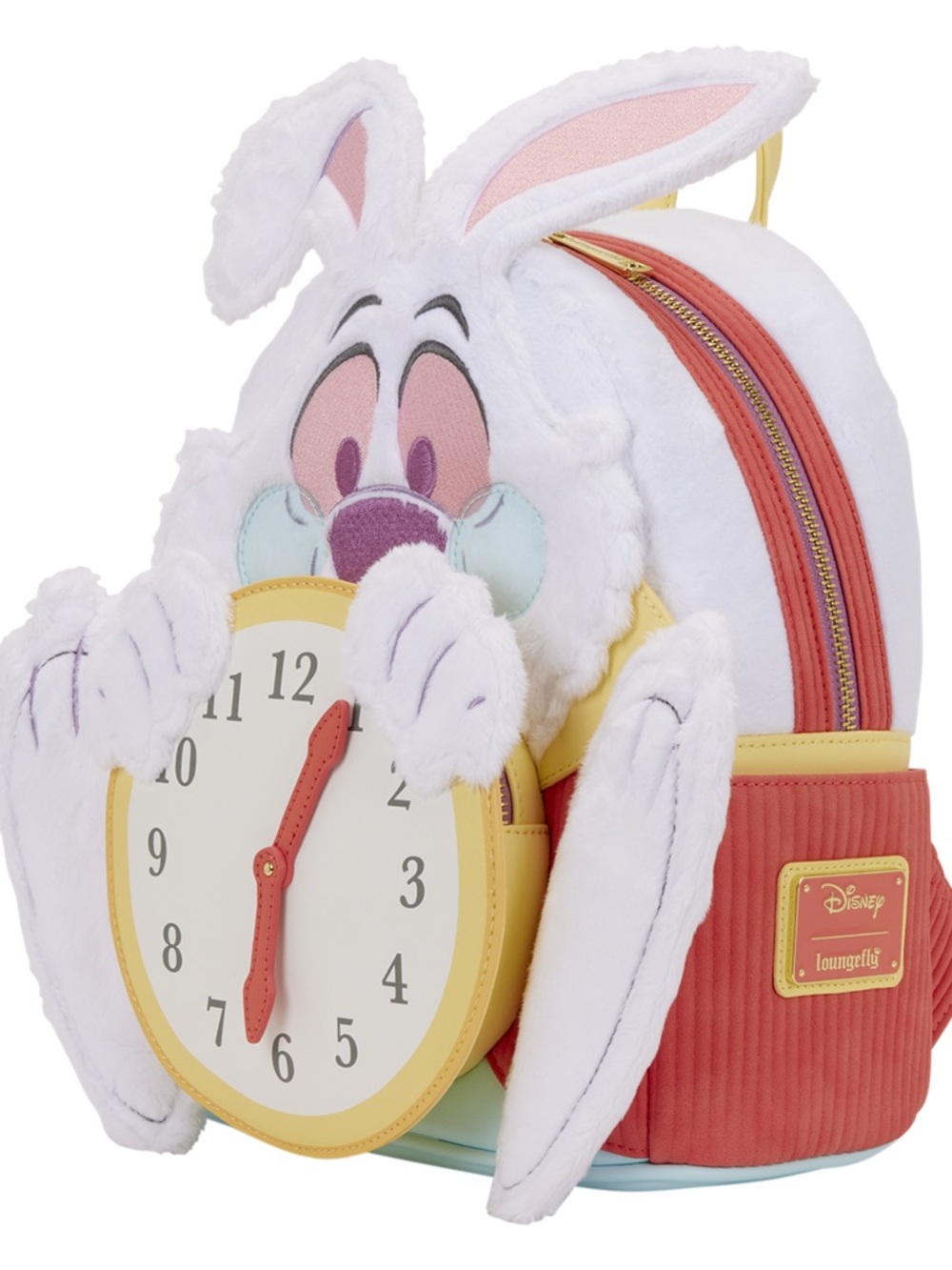 Alice in Wonderland White Rabbit Cosplay Loungefly Mini Backpack - Picture 2 of 4